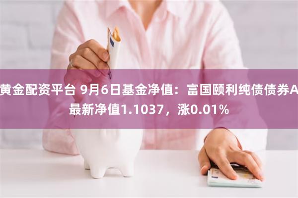 黄金配资平台 9月6日基金净值：富国颐利纯债债券A最新净值1.1037，涨0.01%