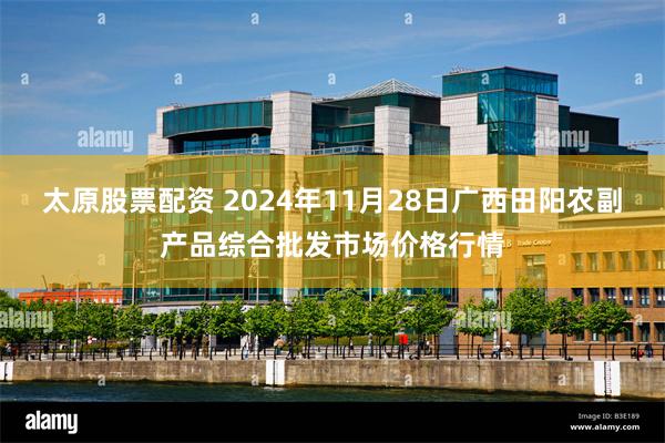 太原股票配资 2024年11月28日广西田阳农副产品综合批发市场价格行情