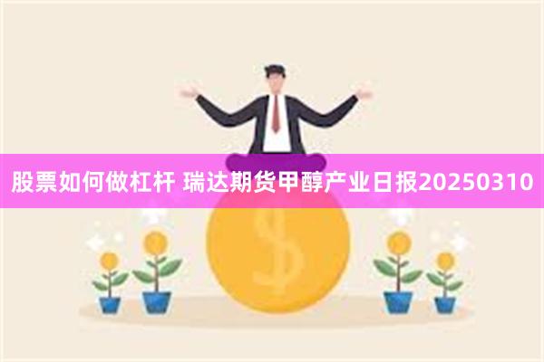 股票如何做杠杆 瑞达期货甲醇产业日报20250310